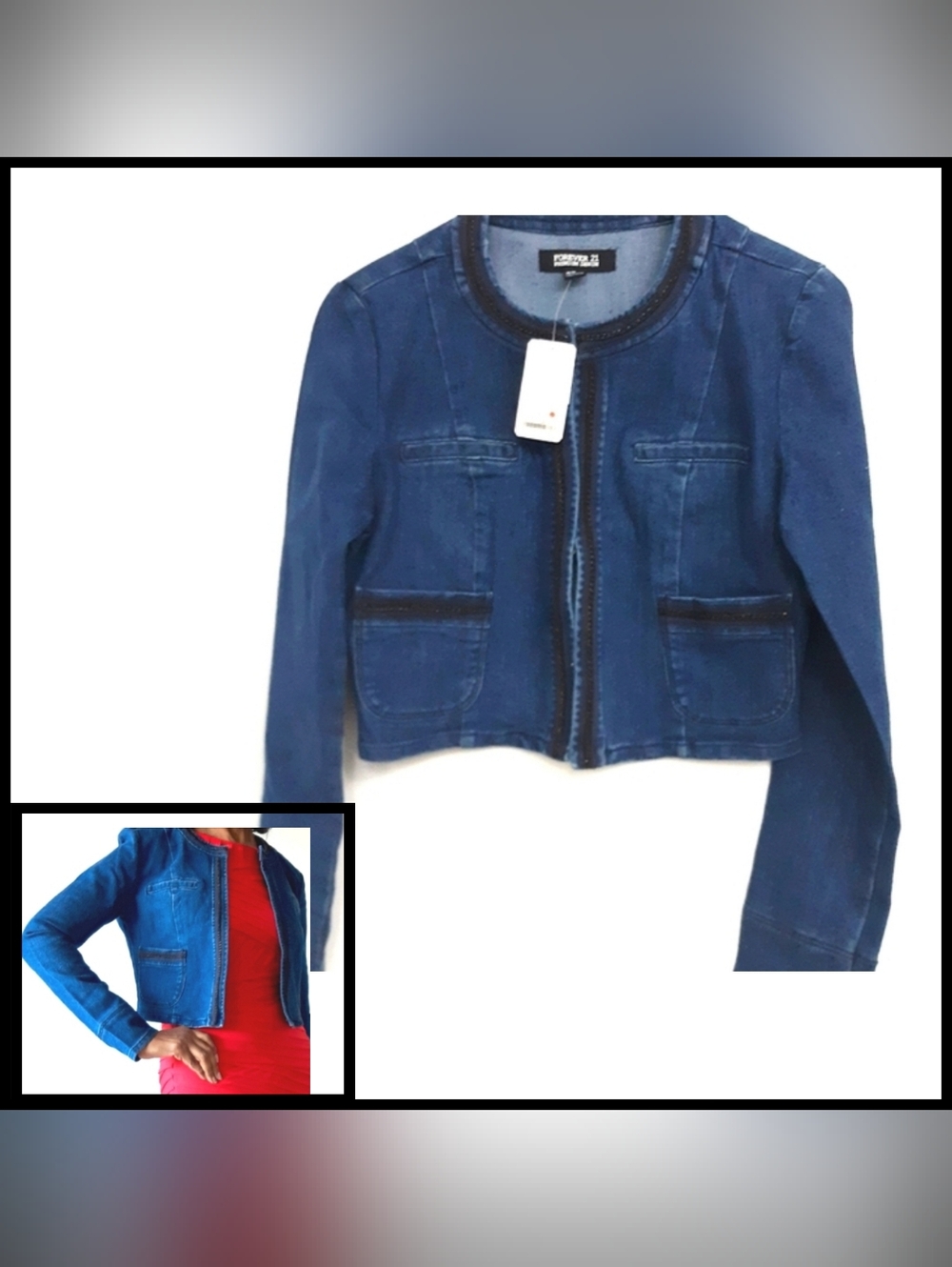 NWT - Forever 21 Denim Jacket